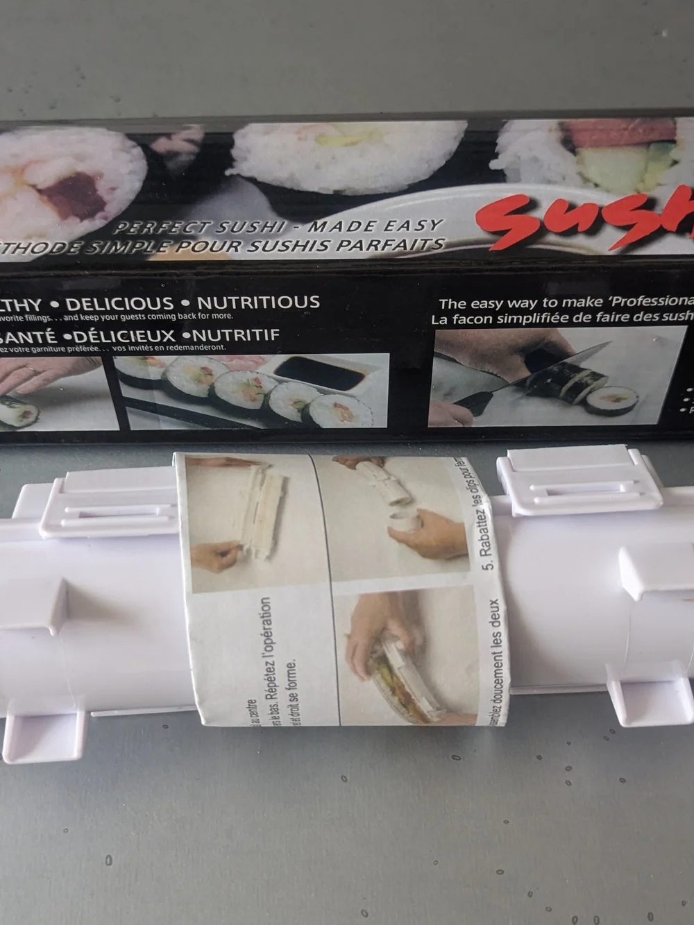 Sushi Perfect Sushi Maker Tray - White